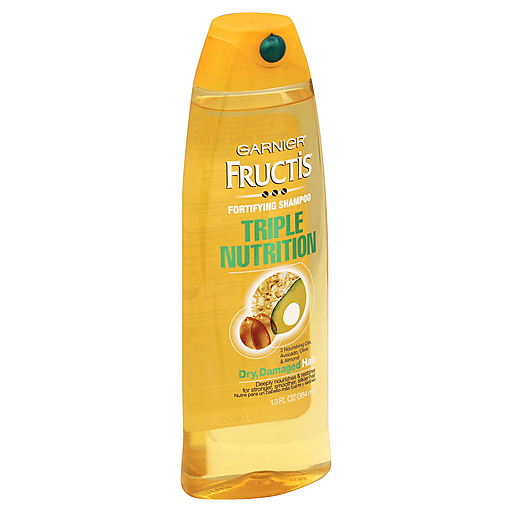 Fructis Garnier Triple Nutrition Dry Damaged Hair Shampoo