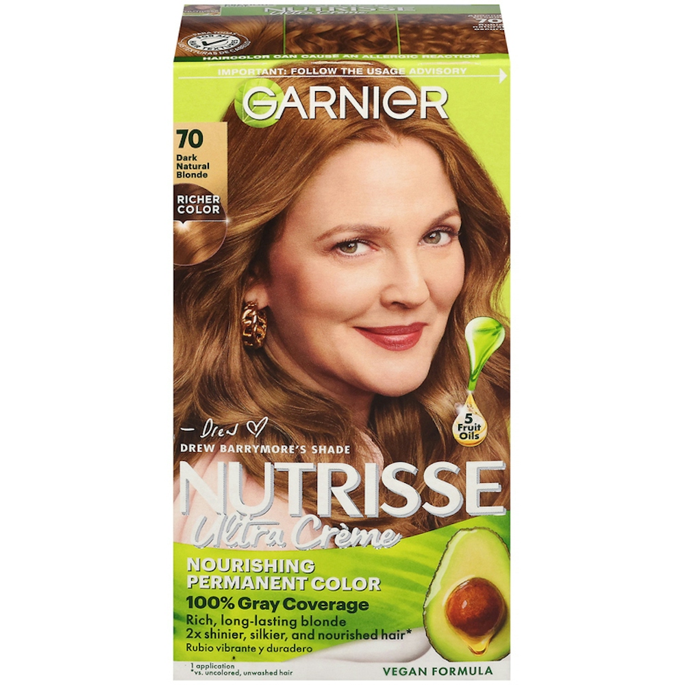 Nutrisse Garnier Nourishing Permanent Hair Color 70 Dark Natural Blonde