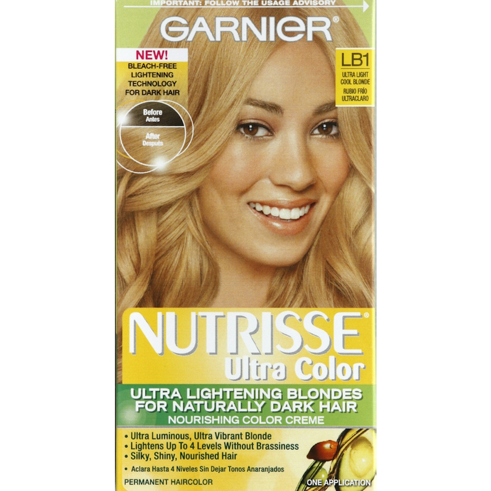 Nutrisse Permanent Haircolor, Ultra Light Cool Blonde LB1