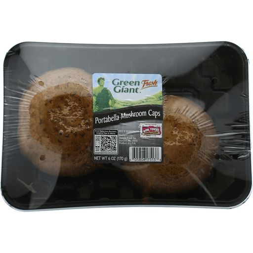 Green Giant Mushrooms, Portabella