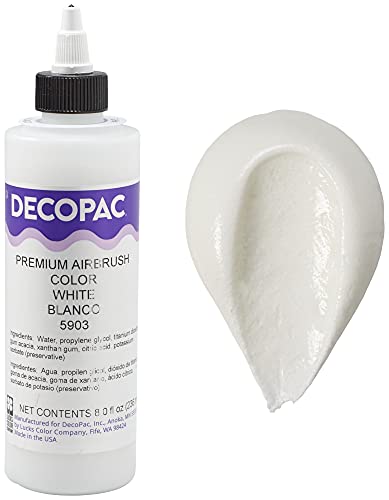 DecoPac Airbrush Color White .65 Pound