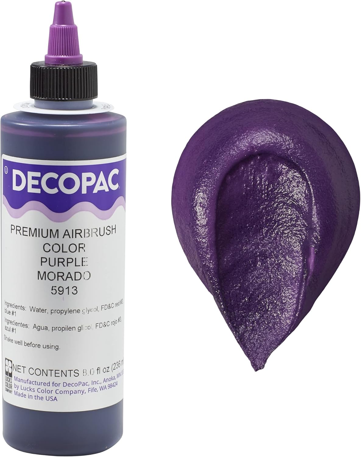 DecoPac Airbrush Color Purple Premium