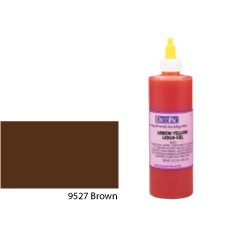 DecoPac Brown 10.5 Ounce Color LiquaGel