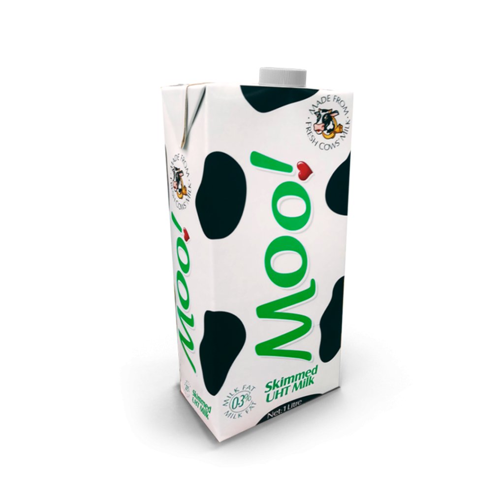MOO Milk - Skimmed 1L