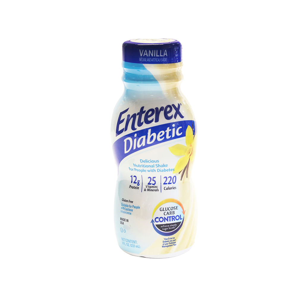Enterex Diabetic Vanilla 8oz
