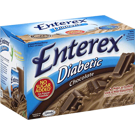 Enterex Nutritional Beverage, Diabetic, Chocolate