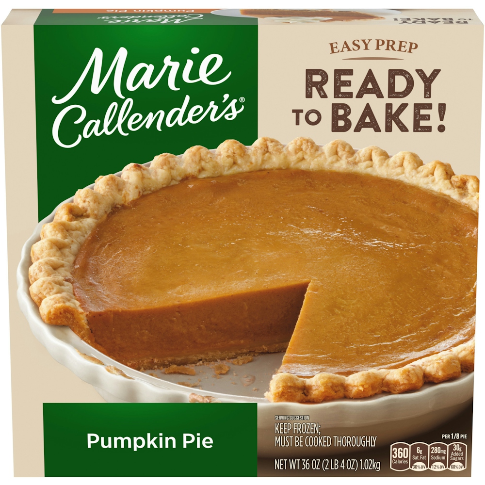 Marie Callender's Pumpkin Pie Frozen Dessert, 36 Ounce