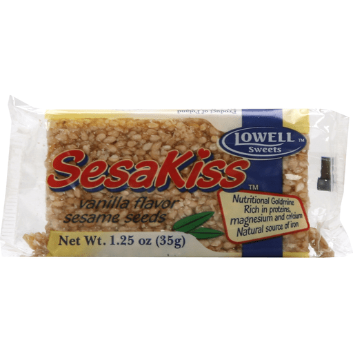 Lowell Sweets SesaKiss Sesame Seeds, Vanilla