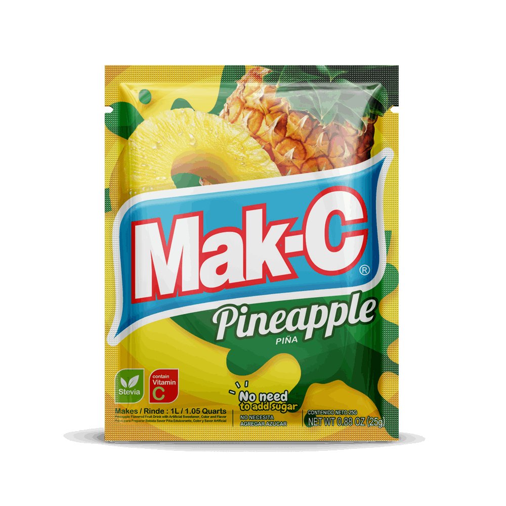Mak-c Drink Mix 25g - Pineapple
