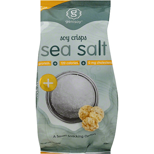 Genisoy Soy Crisps Deep Sea Salted Snack Chips