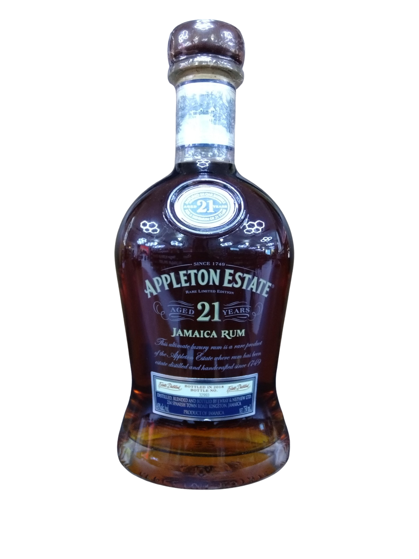 Appleton Estate 21 Year Old Jamaican Rum