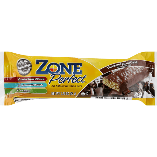 Zone Perfect Nutrition Bar, All-Natural, Chocolate Coconut Crunch