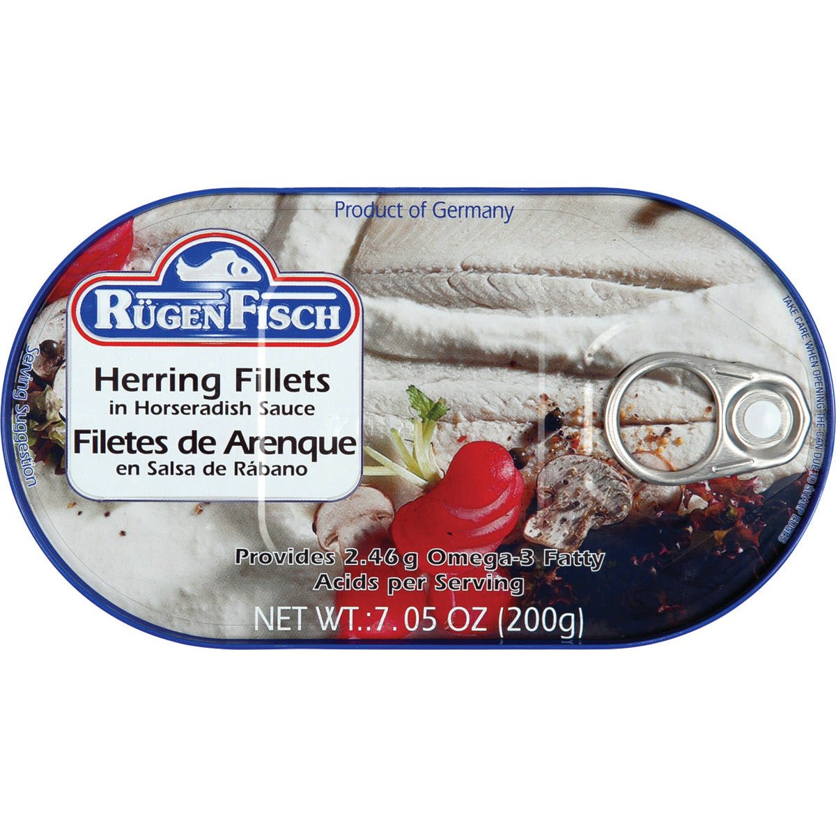 Rugen Fisch Herring Fillets In Horseradish Sauce