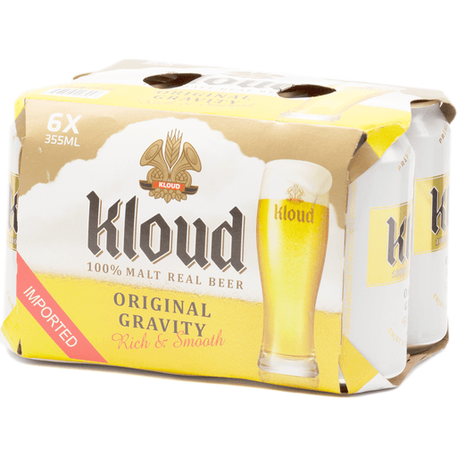 Kloud 클라우드 프리미엄 캔 355ML X6P PREMIUM