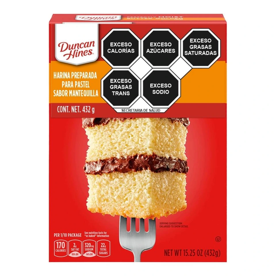Harina Para Pastel Mantequilla Dulcan 432 Gramos