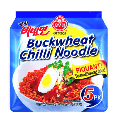Instant Noodle Ottogi Buckwheat Chili 5*130g