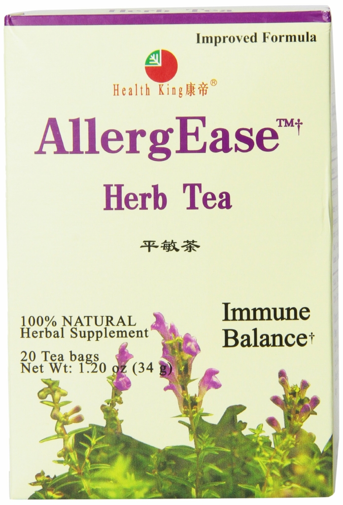 Health King Herb Tea, AllergEase, Bags