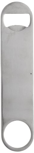 Adcraft Bot-8 7-1/8 Length, Stainless Steel Flat Bottle Opener