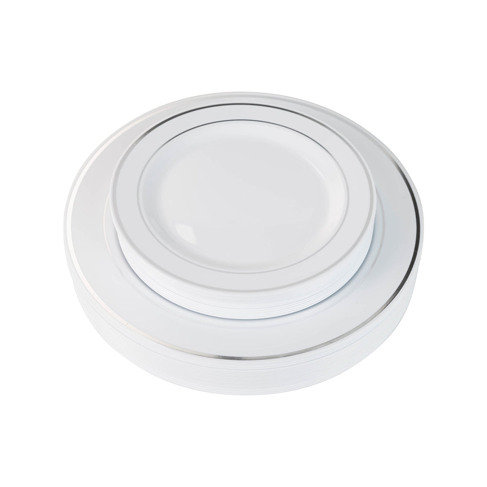 Open Market Aideco Plastic Plates 20s