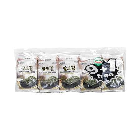 韩国PALDO八道 原味海苔 10包入/50g