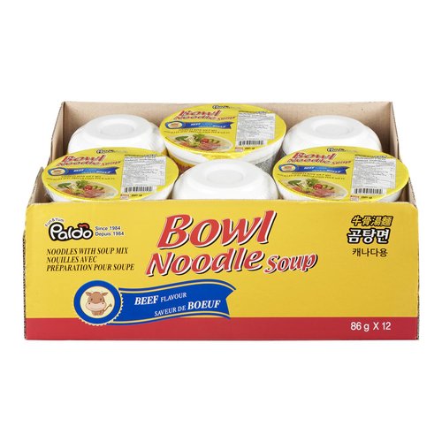 Paldo Bowl Noodle Soup Beef