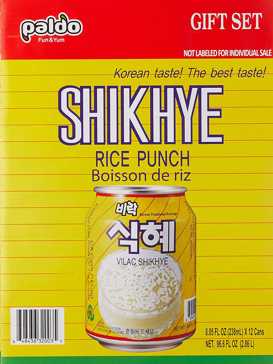 Paldo Rice Punch 238Ml X 12 Cans Gift Set