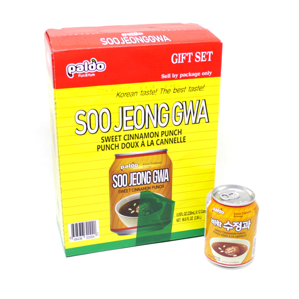 Paldo Cinnamon Punch Giftset 238mL X 12 Cans Gift Set