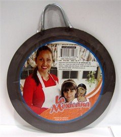 La Mexicana Round Skillet Comal #1 Metal Plate Griddle