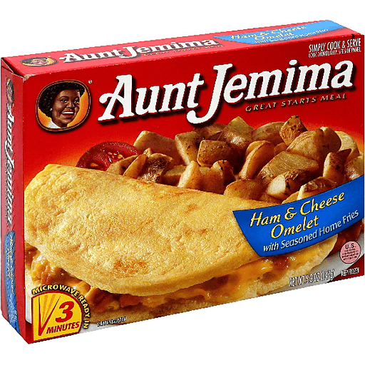 Aunt Jemima Great Starts Meal, Ham & Cheese Omelet With Seasoned Home Fries