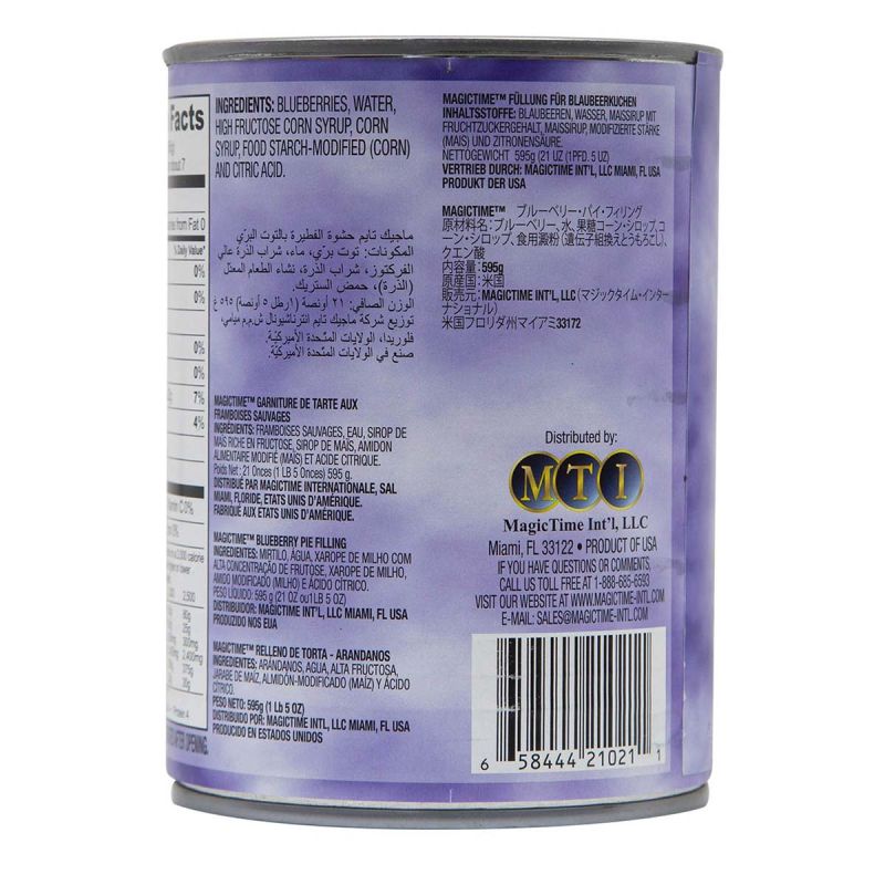 Mt Blueberry Pie Filling 595Gm