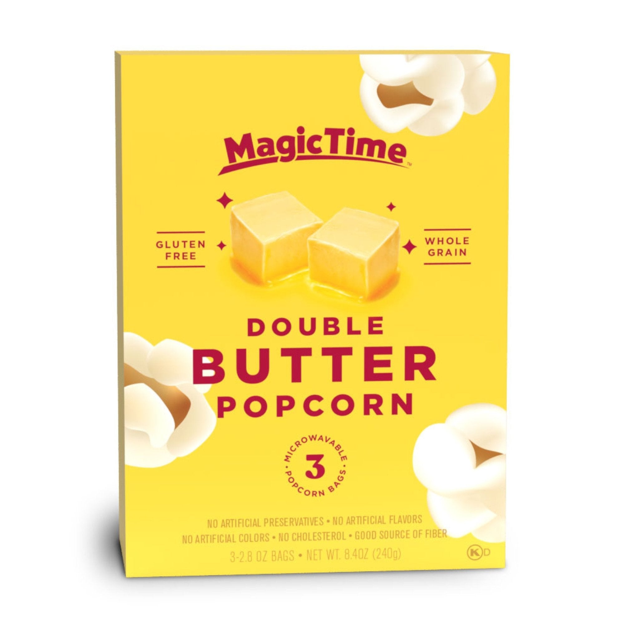 Magic Time Double Butter Popcorn 3-pack 240 G