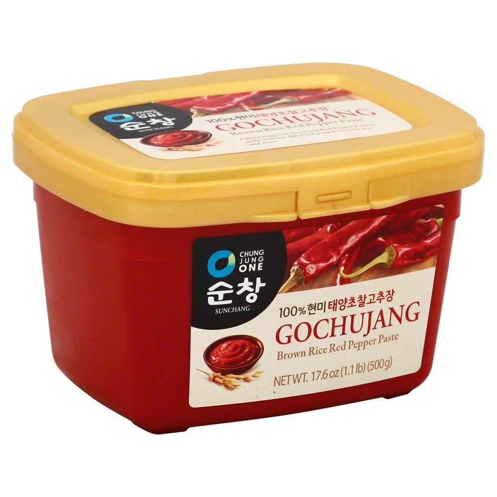Chung Jung One O'food Brown Rice Red Pepper Paste, Gochujang 17.6 Oz