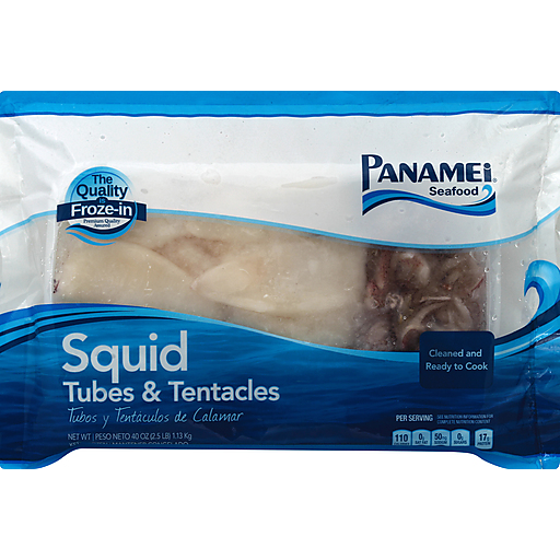 Panamei Squid Tubes/Tentacles 40 Oz