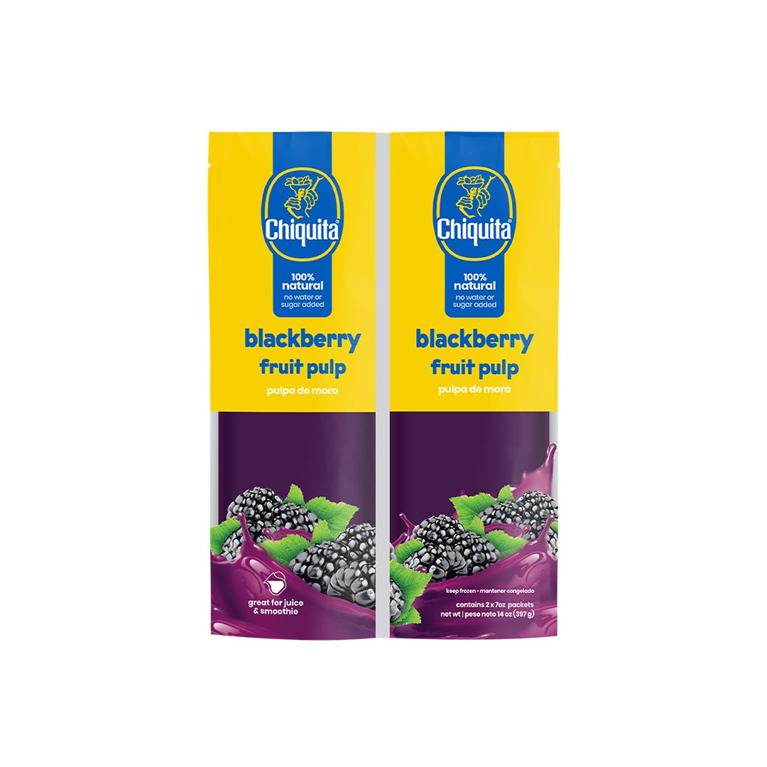 Chiquita Fruit Pulp, Blackberry