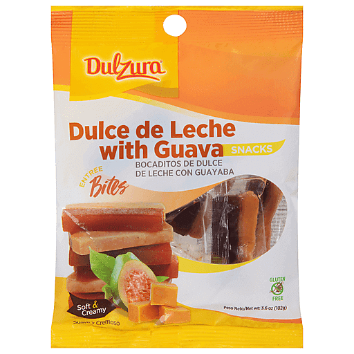 Dulzura Snacks, Dulce De Leche With Guava 3.6 Oz