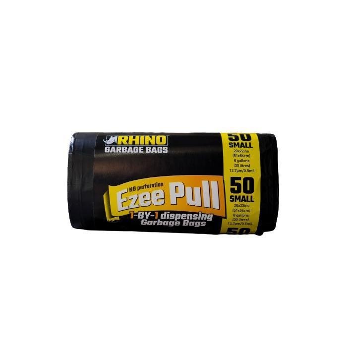 Rhino Garbage Small 50 Bags - Ezee Pull