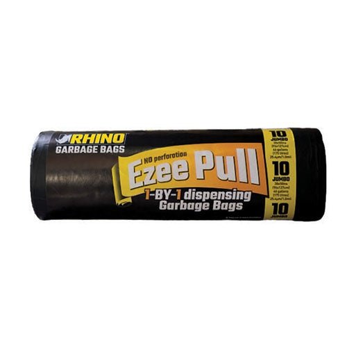 Rhino Garbage Bag 10pcs Jumbo - Ezee Pull