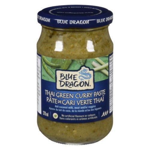 Blue Dragon Thai Green Curry Paste