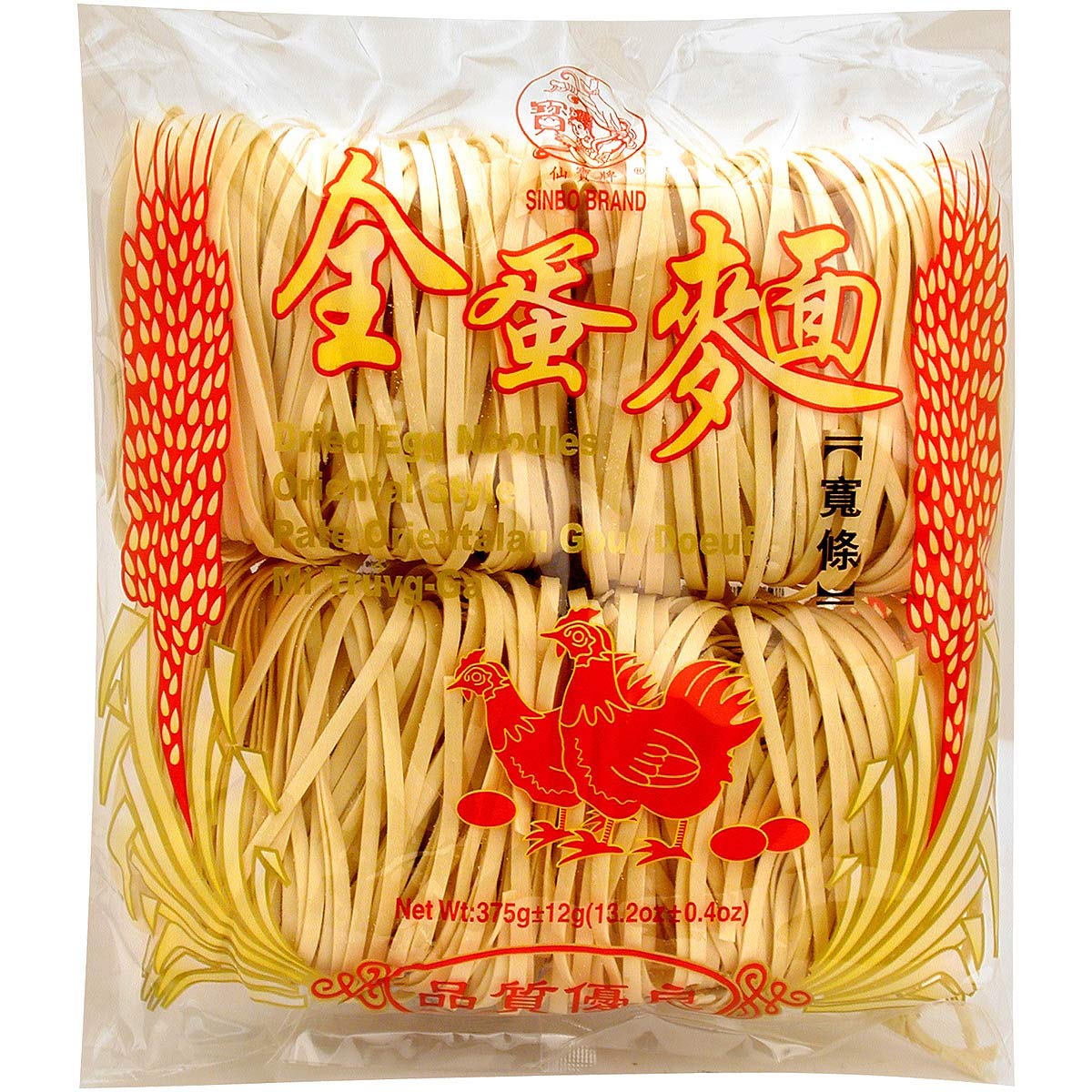 Sinbo Egg Noodle, Dried, Thick