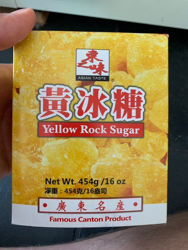 Asian taste Yellow Rock Sugar
