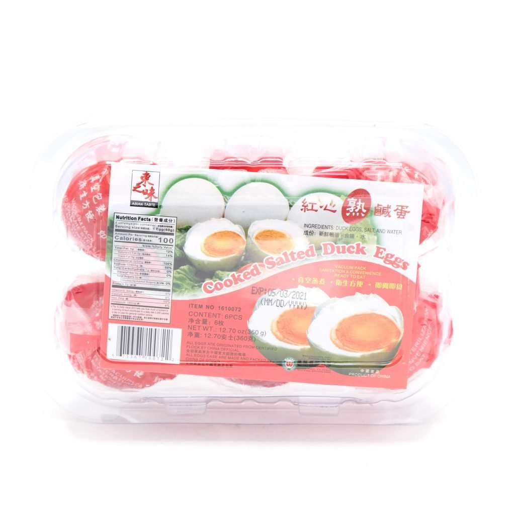 Asian Taste Salted Duck Eggs
