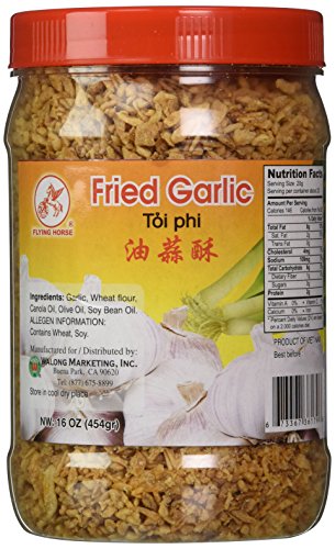 Flying Horse 16oz Crispy Fried Garlic (1 Pound Total)