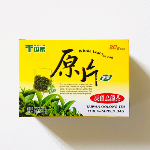 Tradition Taiwan Oolong Tea 1.97 Ounce Box 20 Bags