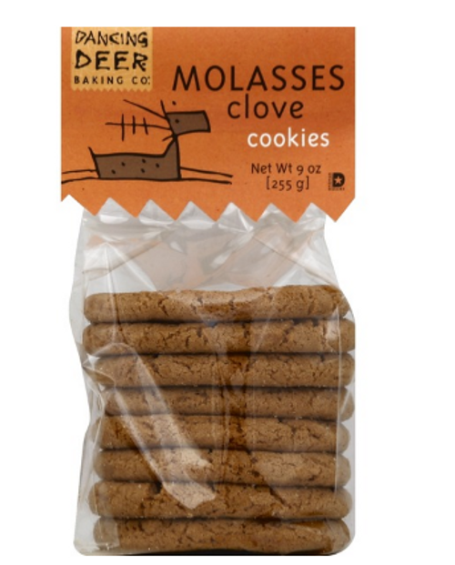 Dancing Deer Cookies, Molasses Clove