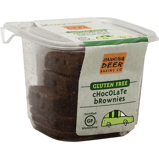 Dancing Deer Gluten Free Chocolate Chunk Brownies, 7 Oz
