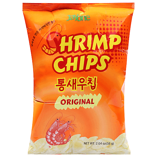 Jayone Shrimp Chips, Original 2.04 Oz