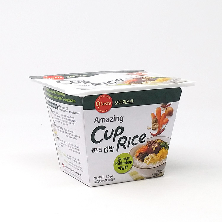 Otaste Korean Bibimbap Cup Rice - 3 Oz