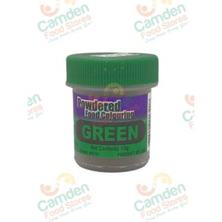 A+ Powdered Food Colouring Green 15g