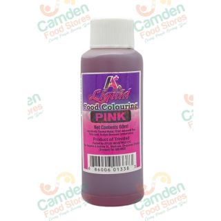 A+ Liquid Food Colouring Pink 60ml