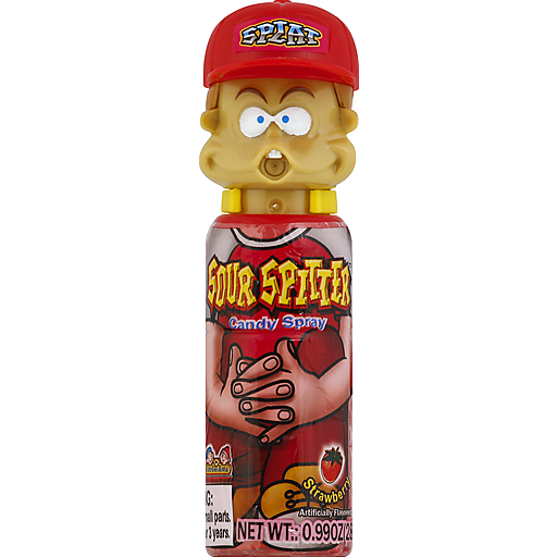 Kidsmania Candy Spray, Strawberry, Sour Spitter 0.99 Oz